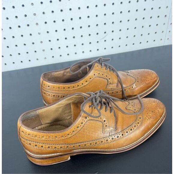 Johnston & Murphy Oxford wingtip dress shoes - Picture 1 of 10